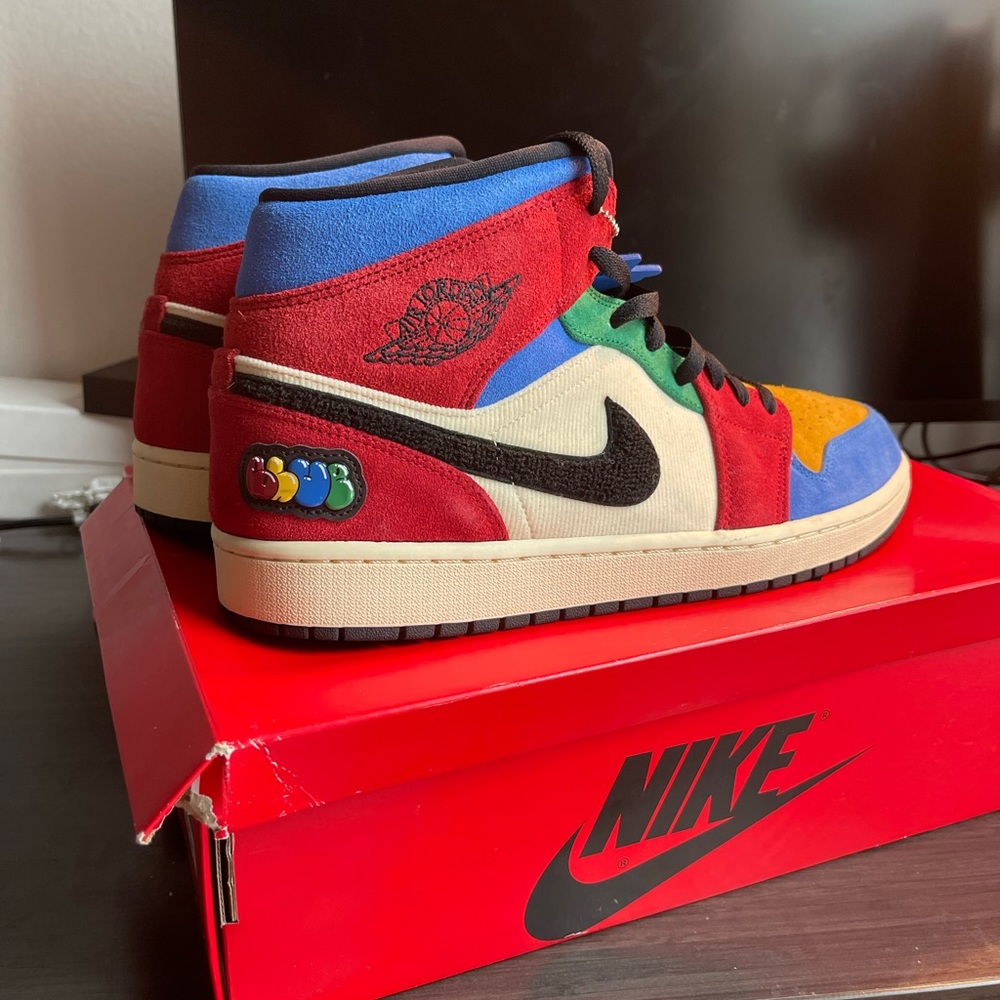 Blue the Great X Air Jordan 1 Mid ‘Fearless’